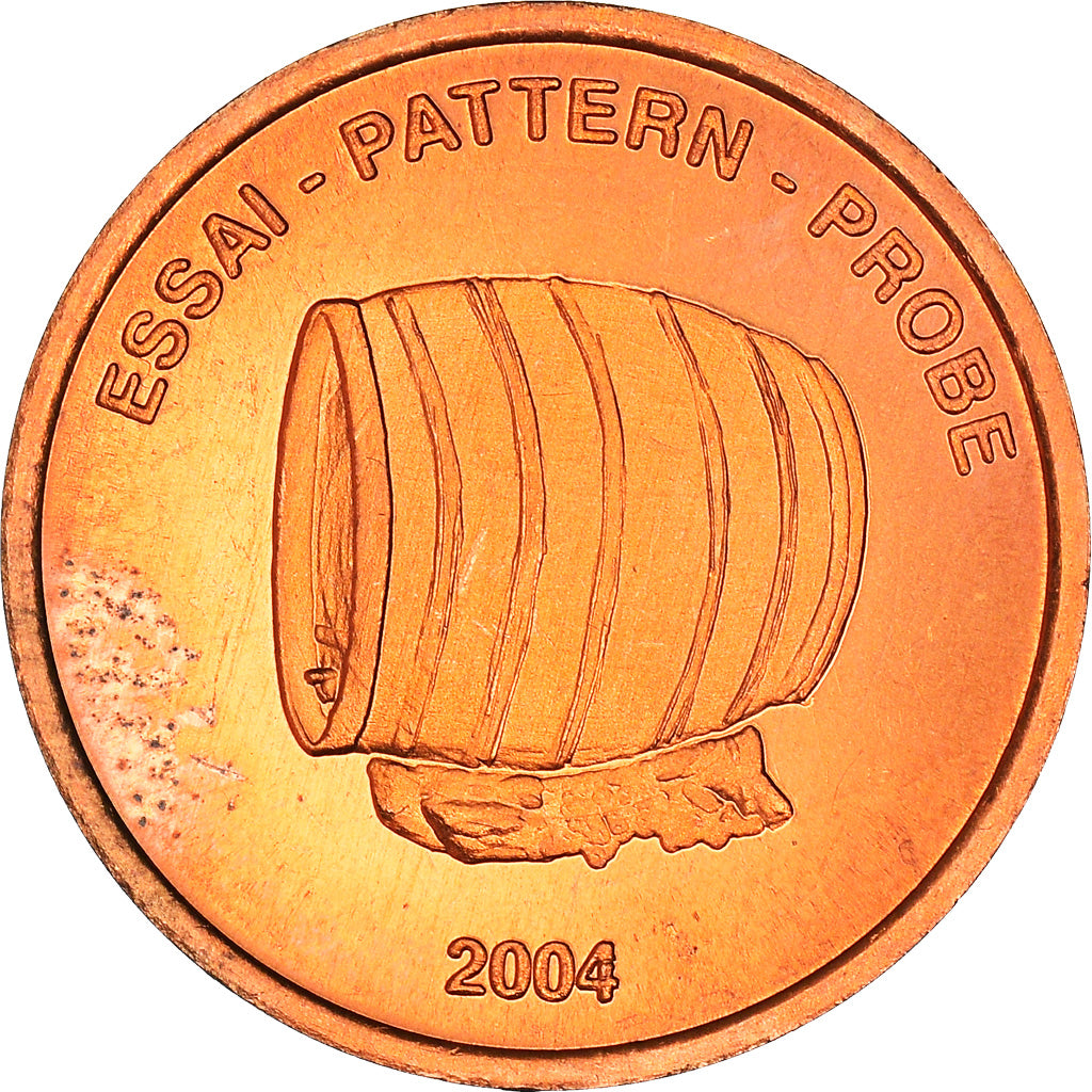 Liechtenstein, Euro Cent, Essai, 2004, Fantasy Euro, SPL+, Copper Plated Steel