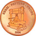 Liechtenstein, 5 Euro Cent, Essai, 2004, Fantasy Euro, MS(64), Copper Plated