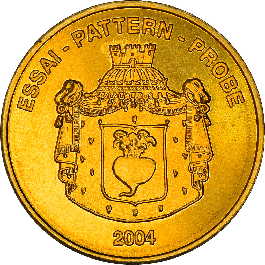 Liechtenstein, 20 Euro Cent, Essai, 2004, Fantasy Euro, MS(64), Nordic gold