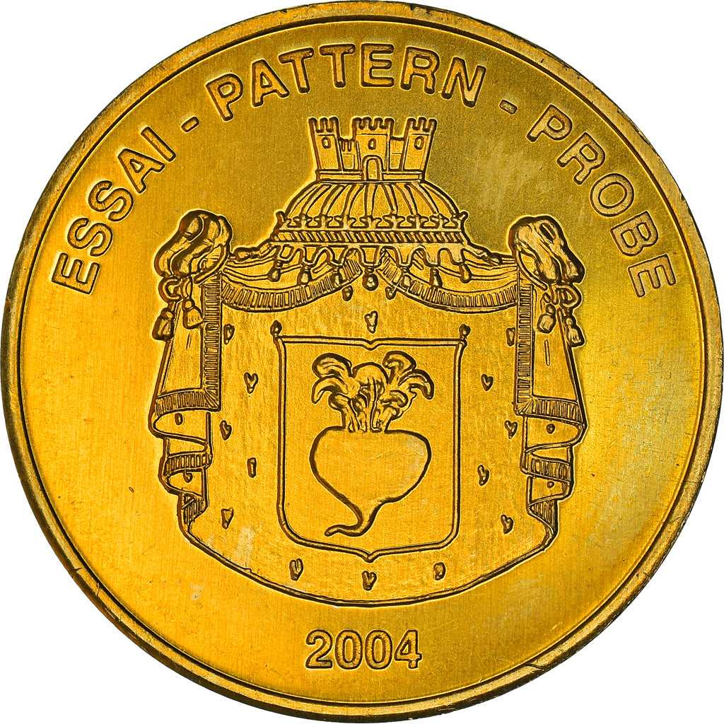 Liechtenstein, 50 Euro Cent, Essai, 2004, Fantasy Euro, MS(64), Nordic gold