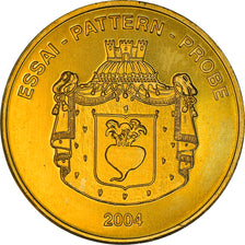 Liechtenstein, 50 Euro Cent, Essai, 2004, Fantasy Euro, MS(64), Nordic gold