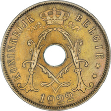 Coin, Belgium, 25 Centimes, 1922, EF(40-45), Copper-nickel, KM:68.1