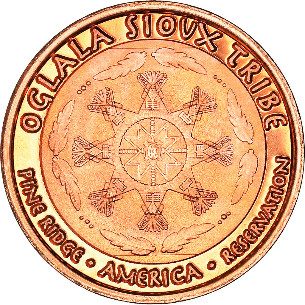 Münze, Vereinigte Staaten, 1 Cent, 2014, Sioux, UNZ+, Copper Plated Steel
