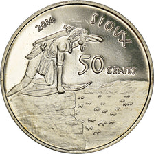 Moneta, USA, 50 Cents, 2014, Sioux, MS(64), Miedź-Nikiel