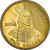 Coin, United States, 1 Dollar, 2014, Sioux, MS(64), Nordic gold