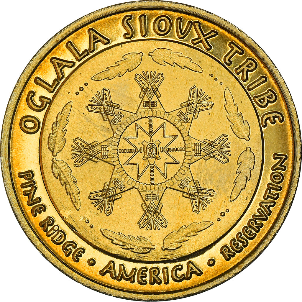 Coin, United States, 1 Dollar, 2014, Sioux, MS(64), Nordic gold