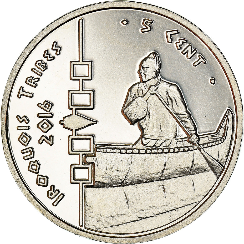 Coin, United States, 5 Cents, 2016, Iroquois, MS(64), Copper-nickel