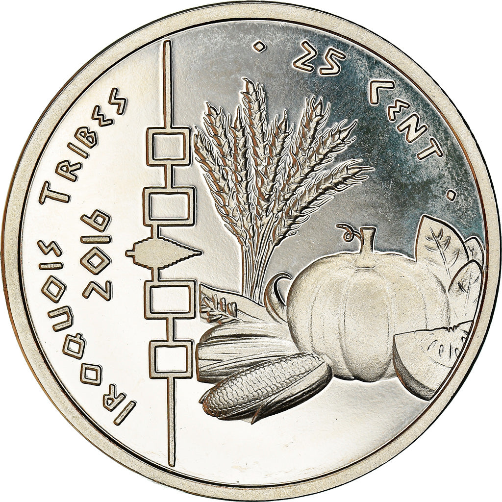Monnaie, États-Unis, 25 Cents, 2016, Iroquois, SPL+, Copper-nickel