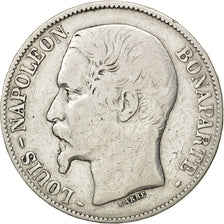 FRANCE, Napoléon III, 5 Francs, 1852, Paris, KM #773.1, VF(20-25), Silver, G...
