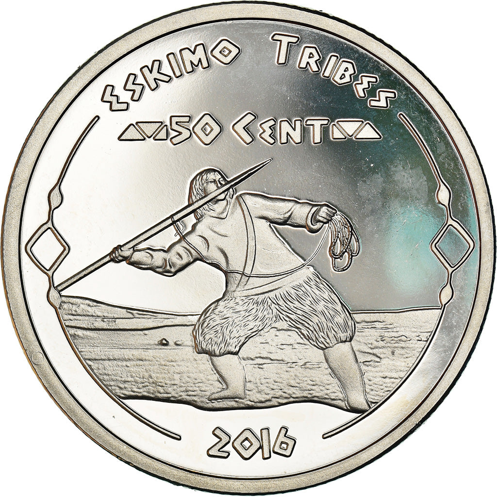 Coin, United States, 50 Cents, 2016, Eskimo, MS(64), Copper-nickel