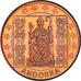 Andorra, Euro Cent, 2003, Fantasy Euro, MS(64), Copper Plated Steel