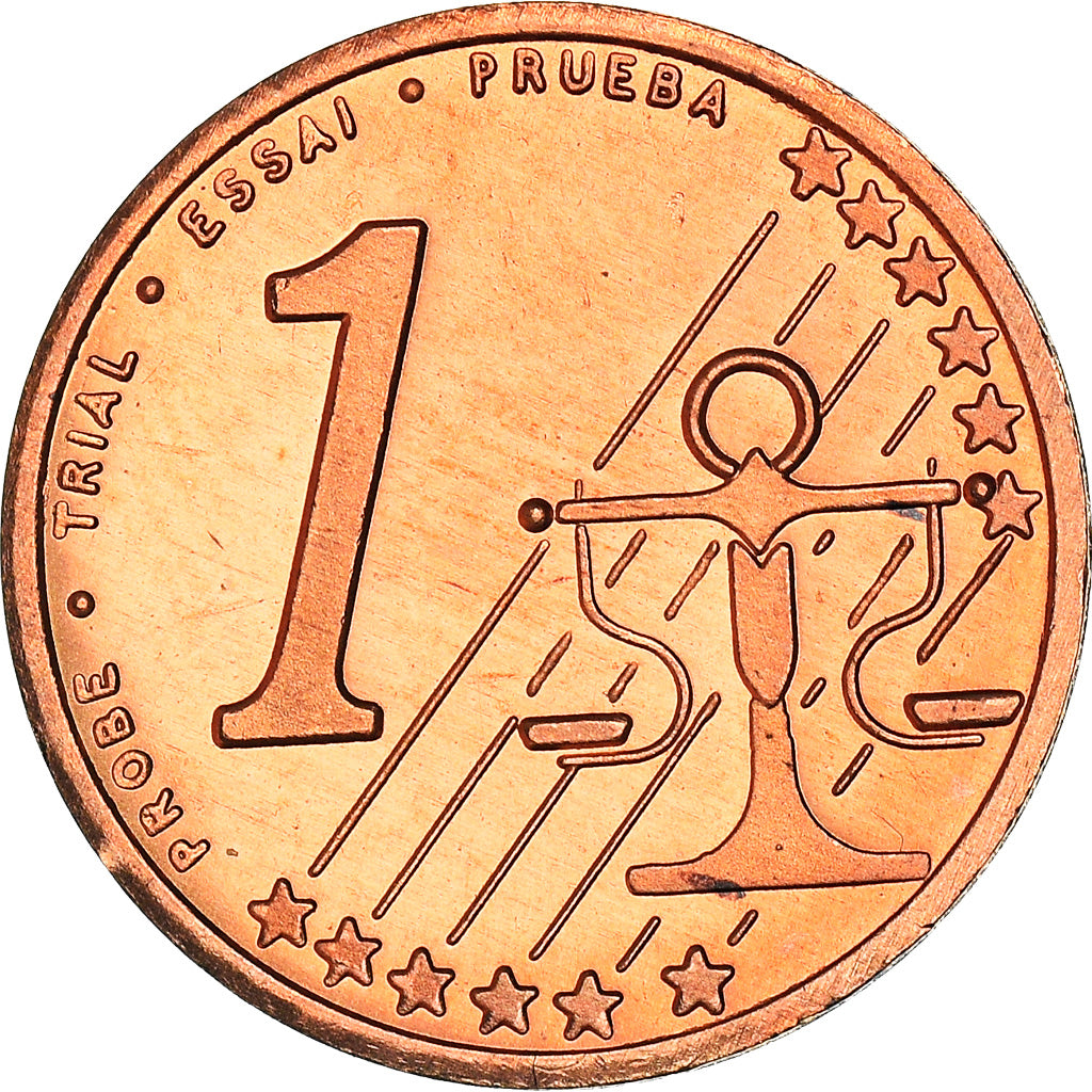 Andorra, Euro Cent, 2003, Fantasy Euro, MS(64), Copper Plated Steel
