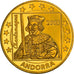 Andorra, 50 Euro Cent, 2003, Fantasy Euro, MS(64), Nordic gold