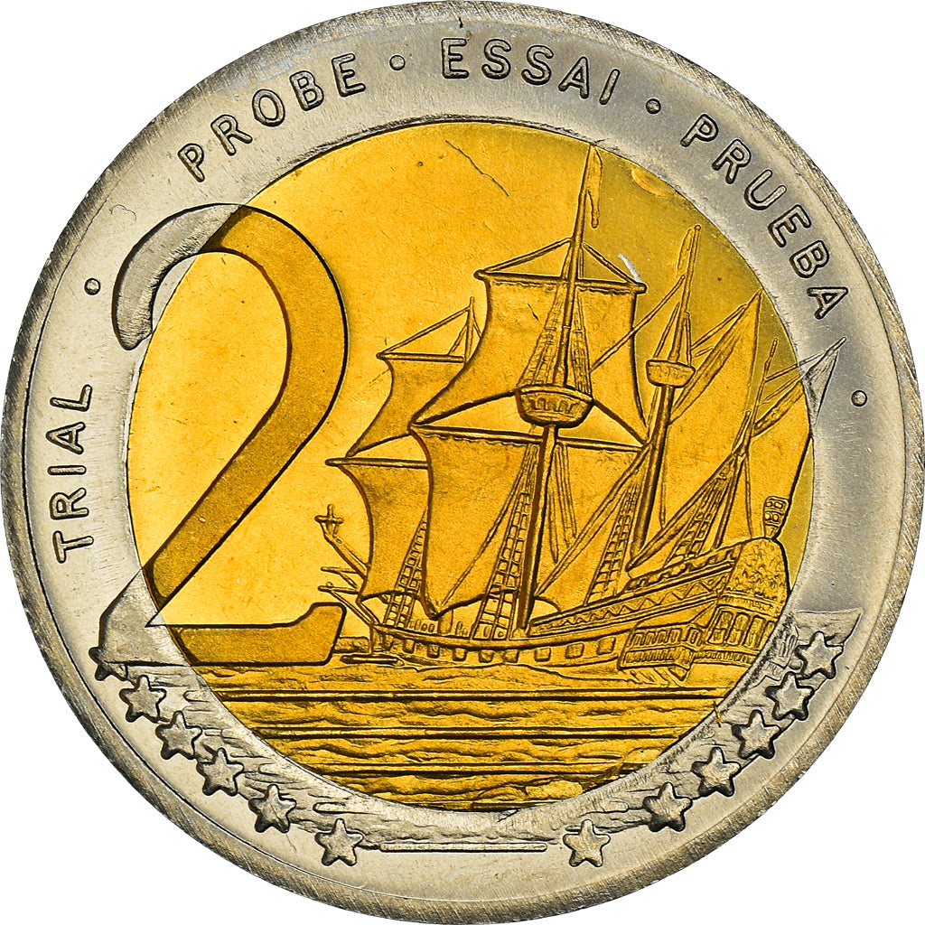 Andorra, 2 Euro, 2003, Fantasy Euro, MS(64), Bi-Metallic