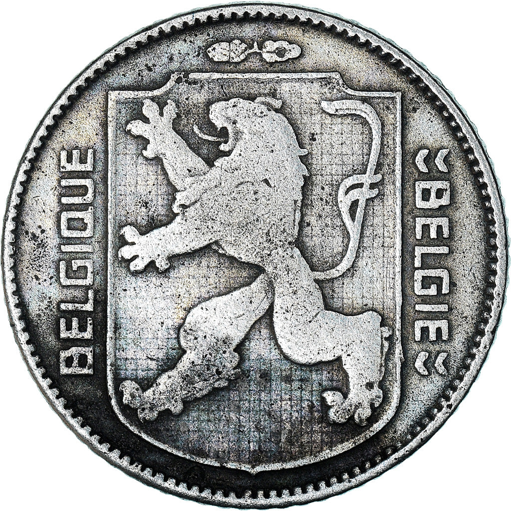 Coin, Belgium, Franc, 1943, VF(30-35), Zinc, KM:127
