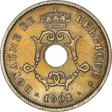 Coin, Belgium, 10 Centimes, 1902, EF(40-45), Copper-nickel, KM:48