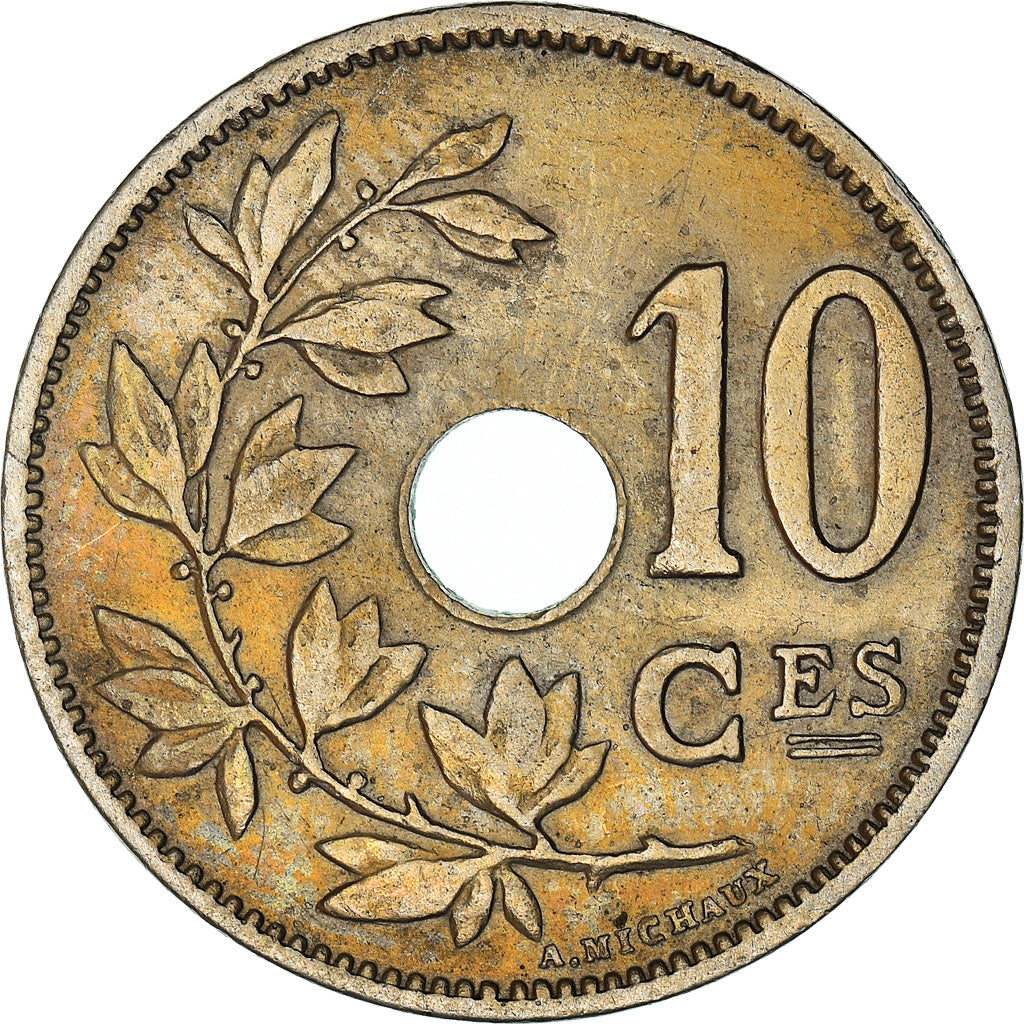 Coin, Belgium, 10 Centimes, 1902, EF(40-45), Copper-nickel, KM:48
