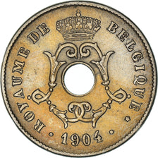 Coin, Belgium, 10 Centimes, 1904, AU(50-53), Copper-nickel, KM:52
