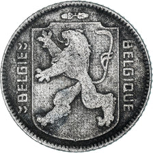 Moneda, Bélgica, Franc, 1943, BC+, Cinc, KM:128