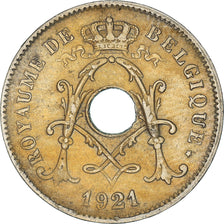 Coin, Belgium, 10 Centimes, 1921, AU(55-58), Copper-nickel, KM:85.1