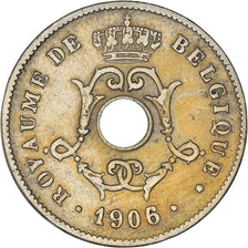 Coin, Belgium, 10 Centimes, 1906, AU(55-58), Copper-nickel, KM:52