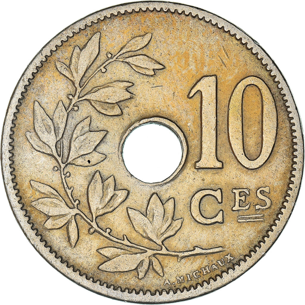 Coin, Belgium, 10 Centimes, 1906, AU(55-58), Copper-nickel, KM:52