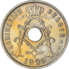 Coin, Belgium, 25 Centimes, 1929, AU(50-53), Copper-nickel, KM:69