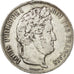 Moneda, Francia, Louis-Philippe, 5 Francs, 1834, Limoges, BC+, Plata, KM:749.6
