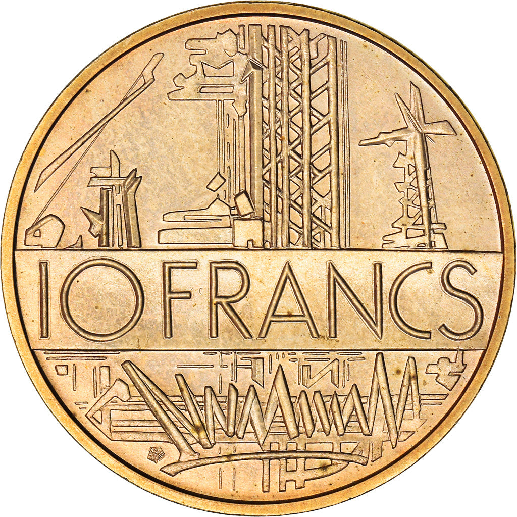 Monnaie, France, Mathieu, 10 Francs, 1980, FDC, FDC, Nickel-brass, KM:940