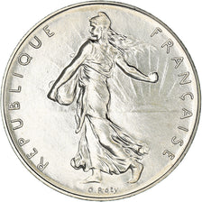 Moneta, Francja, Semeuse, Franc, 1980, Paris, FDC, MS(65-70), Nikiel, KM:925.1