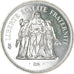 Moeda, França, Hercule, 50 Francs, 1980, Paris, FDC, MS(65-70), Prata, KM:941.1