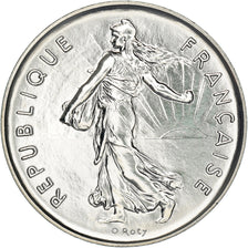 Coin, France, Semeuse, 5 Francs, 1982, Paris, FDC, MS(65-70), Nickel Clad
