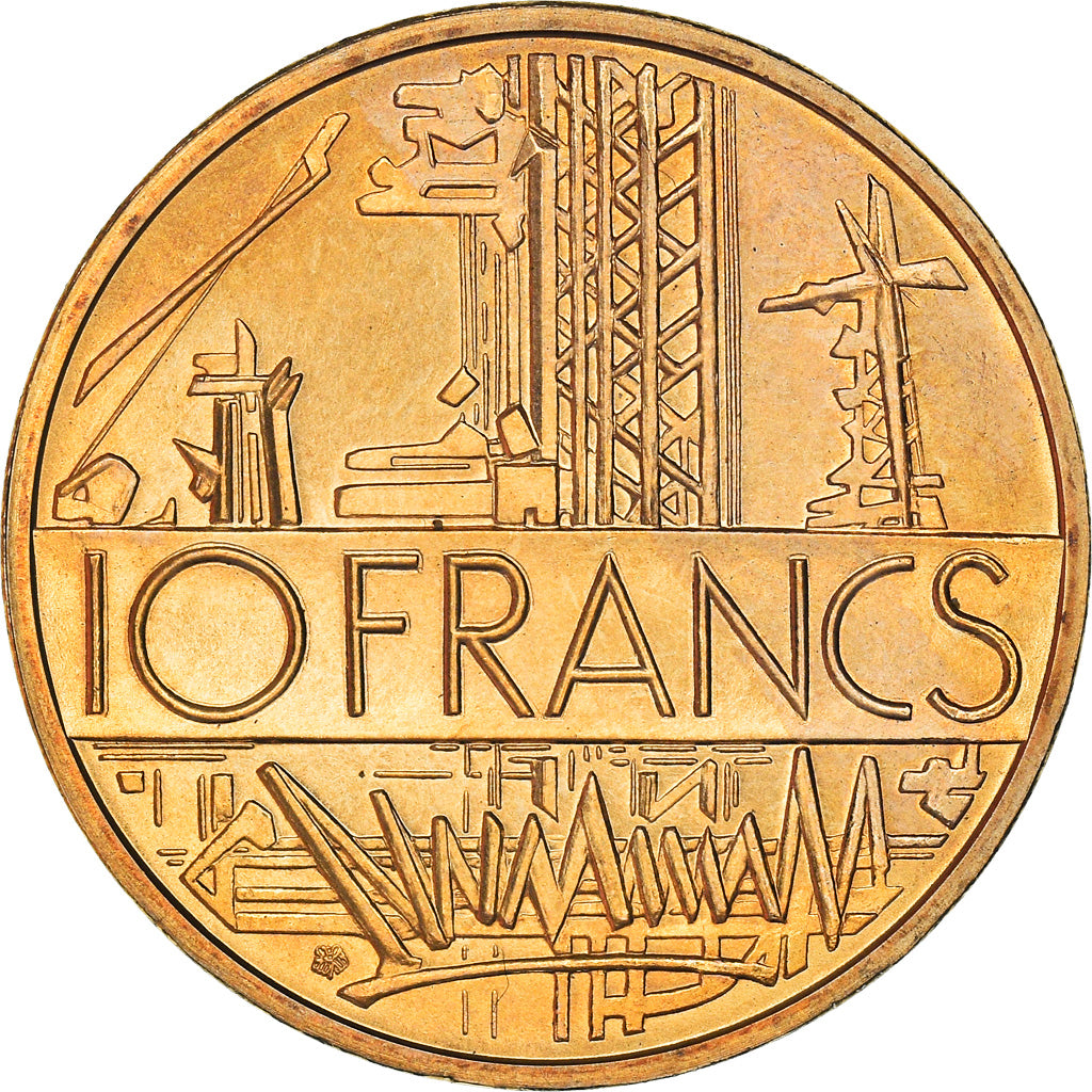 Coin, France, Mathieu, 10 Francs, 1982, FDC, MS(65-70), Nickel-brass, KM:940