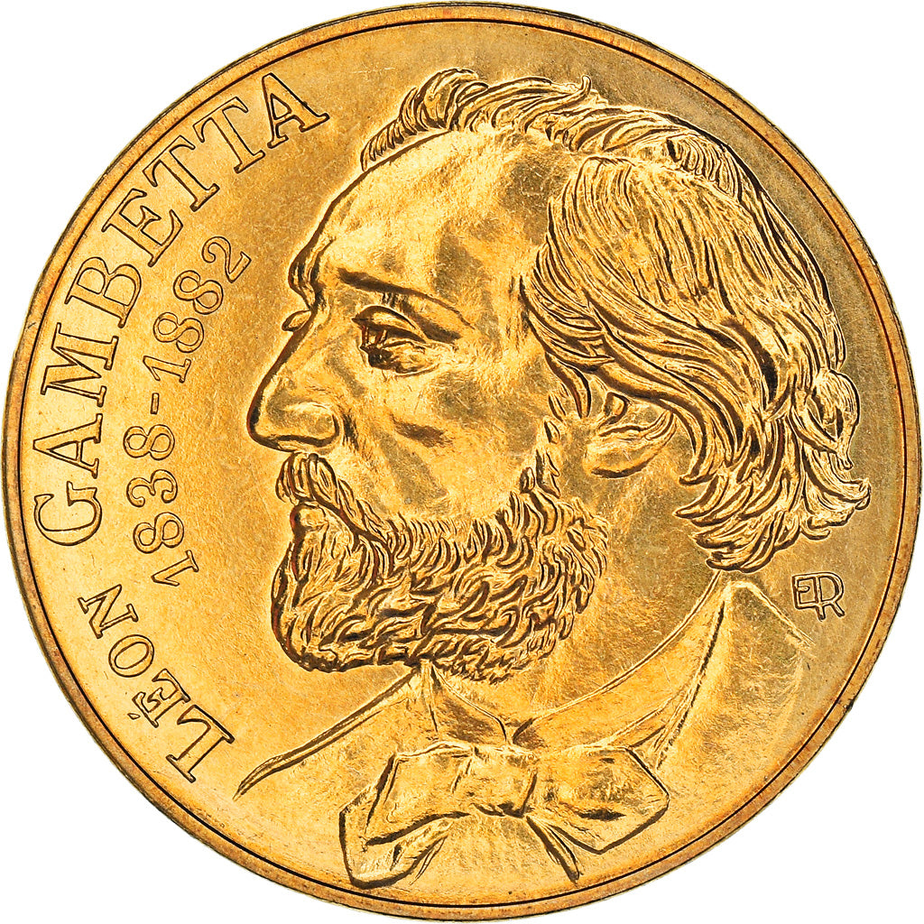 Coin, France, Gambetta, 10 Francs, 1982, FDC, MS(65-70), Nickel-Bronze, KM:950