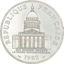 Coin, France, Panthéon, 100 Francs, 1982, Paris, FDC, MS(65-70), Silver