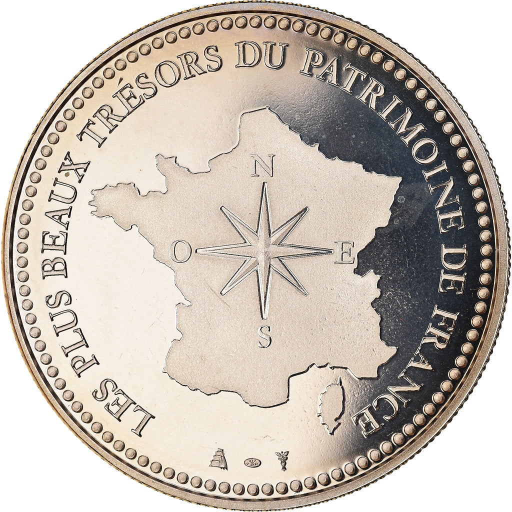 France, Medal, Le Château de Versailles, MS(65-70), Copper-nickel