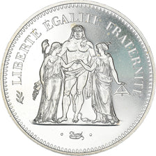 Coin, France, Hercule, 50 Francs, 1974, Paris, FDC, MS(65-70), Silver, KM:941.1