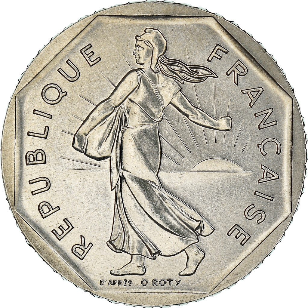 Moneta, Francia, Semeuse, 2 Francs, 1979, FDC, FDC, Nichel, KM:942.1
