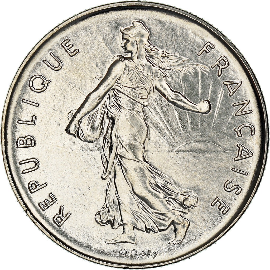 Coin, France, Semeuse, 5 Francs, 1979, Paris, FDC, MS(65-70), Nickel Clad