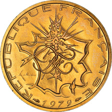 Coin, France, Mathieu, 10 Francs, 1979, FDC, MS(65-70), Nickel-brass, KM:940