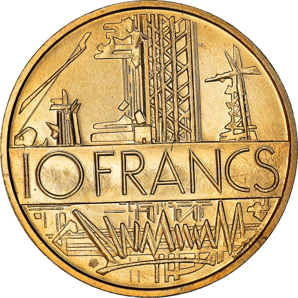 Coin, France, Mathieu, 10 Francs, 1979, FDC, MS(65-70), Nickel-brass, KM:940