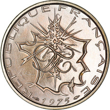 Coin, France, Mathieu, 10 Francs, 1975, FDC, MS(65-70), Nickel-brass, KM:940