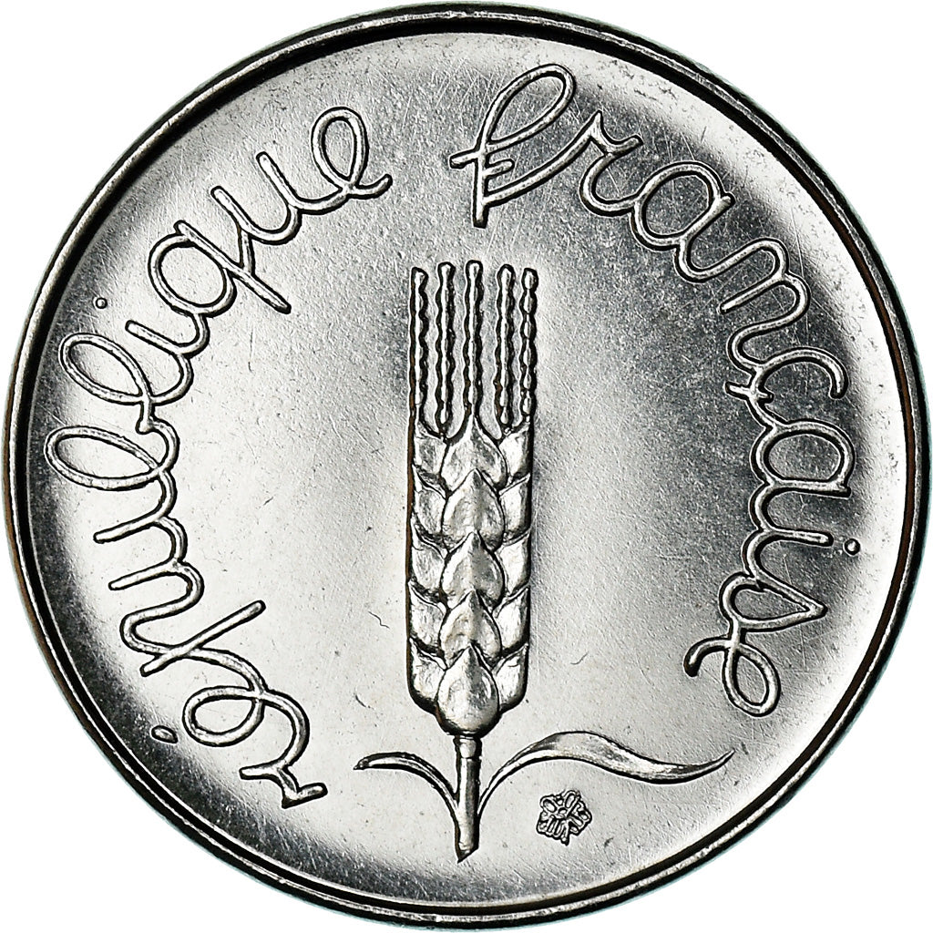 Coin, France, Épi, Centime, 1977, Paris, FDC, MS(65-70), Stainless Steel