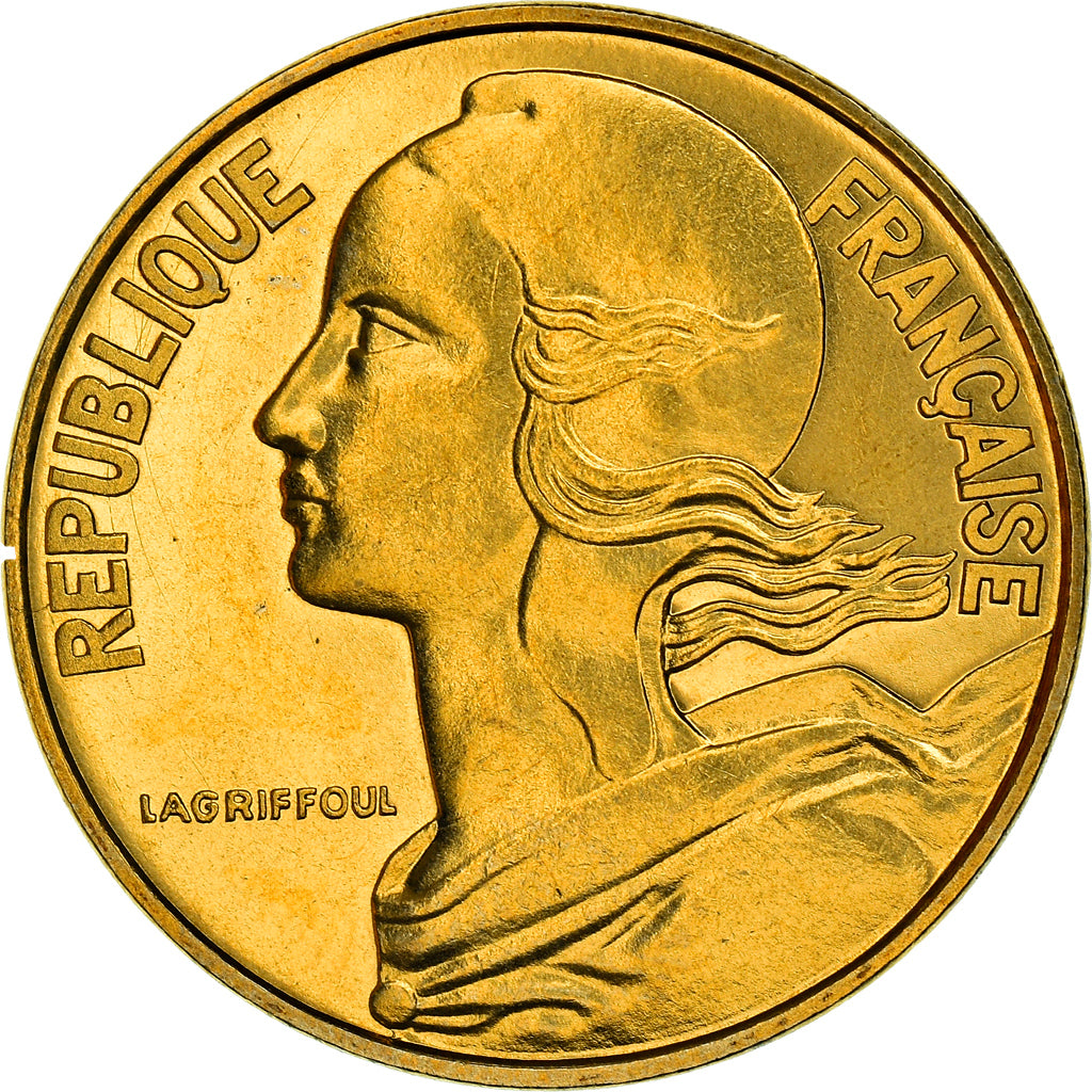 Coin, France, Marianne, 20 Centimes, 1977, Paris, FDC, MS(65-70)