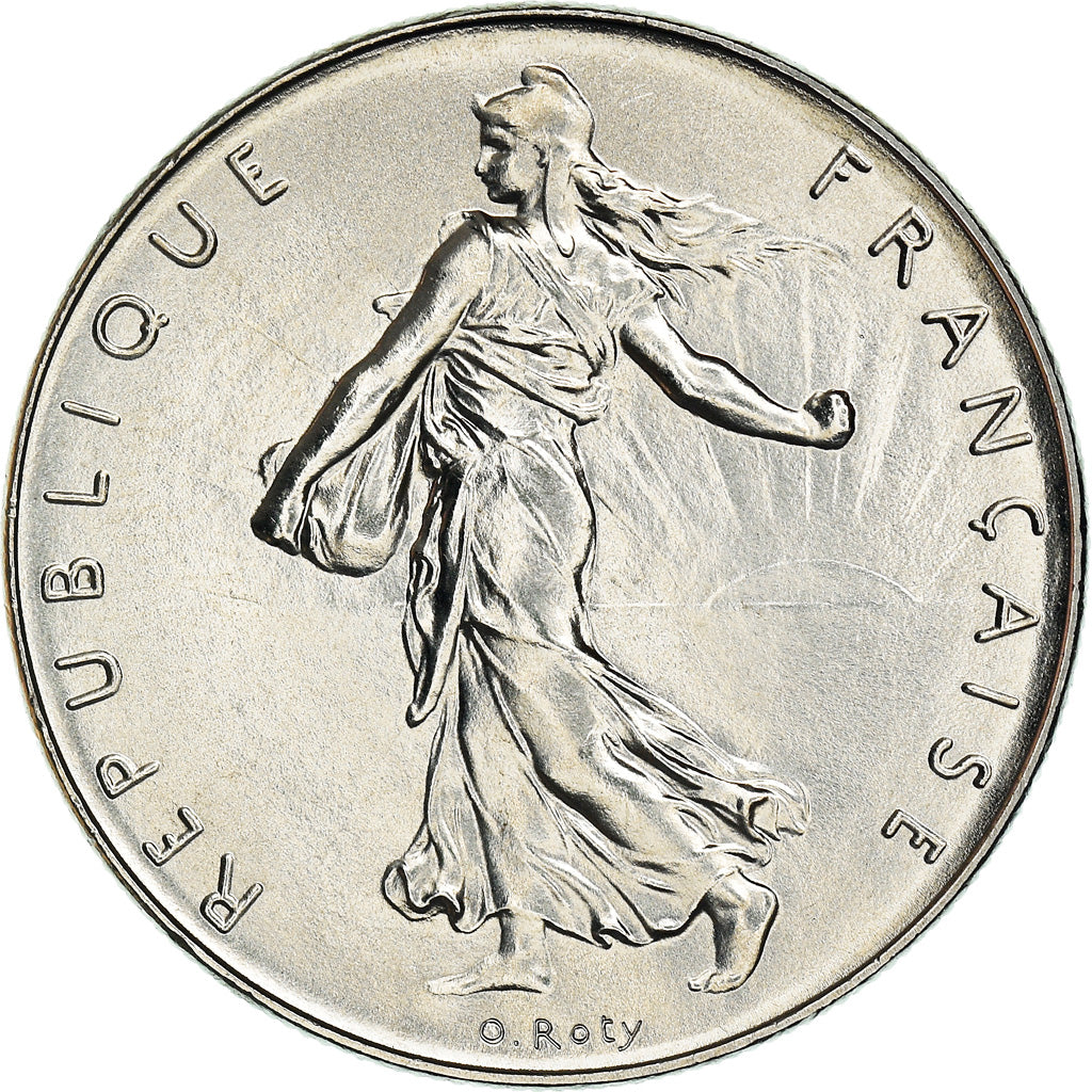 Monnaie, France, Semeuse, Franc, 1977, Paris, FDC, FDC, Nickel, KM:925.1