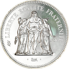 Coin, France, Hercule, 50 Francs, 1977, Paris, FDC, MS(65-70), Silver, KM:941.1