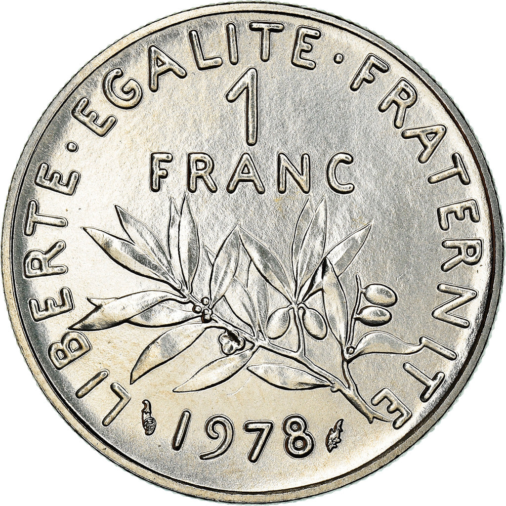 Monnaie, France, Semeuse, Franc, 1978, Paris, FDC, FDC, Nickel, KM:925.1