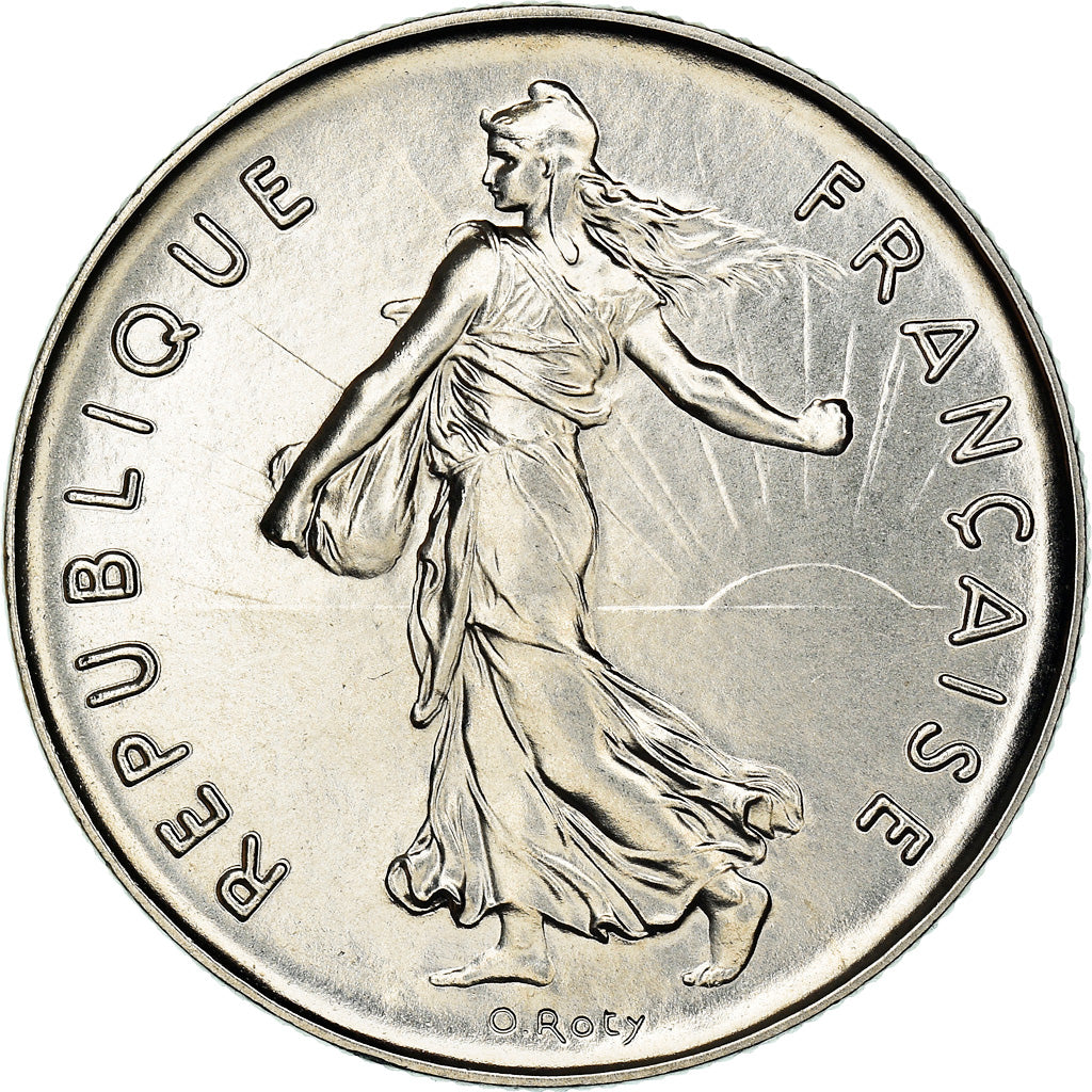 Coin, France, Semeuse, 5 Francs, 1978, Paris, FDC, MS(65-70), Nickel Clad