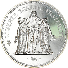 Moneta, Francja, Hercule, 50 Francs, 1978, Paris, FDC, MS(65-70), Srebro