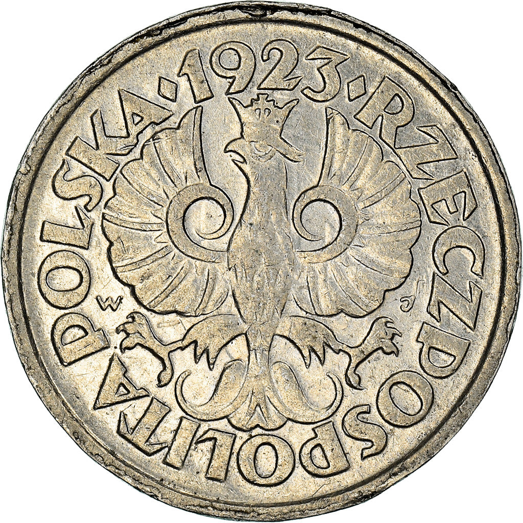Monnaie, Pologne, 10 Groszy, 1923, Warsaw, TTB+, Zinc, KM:36